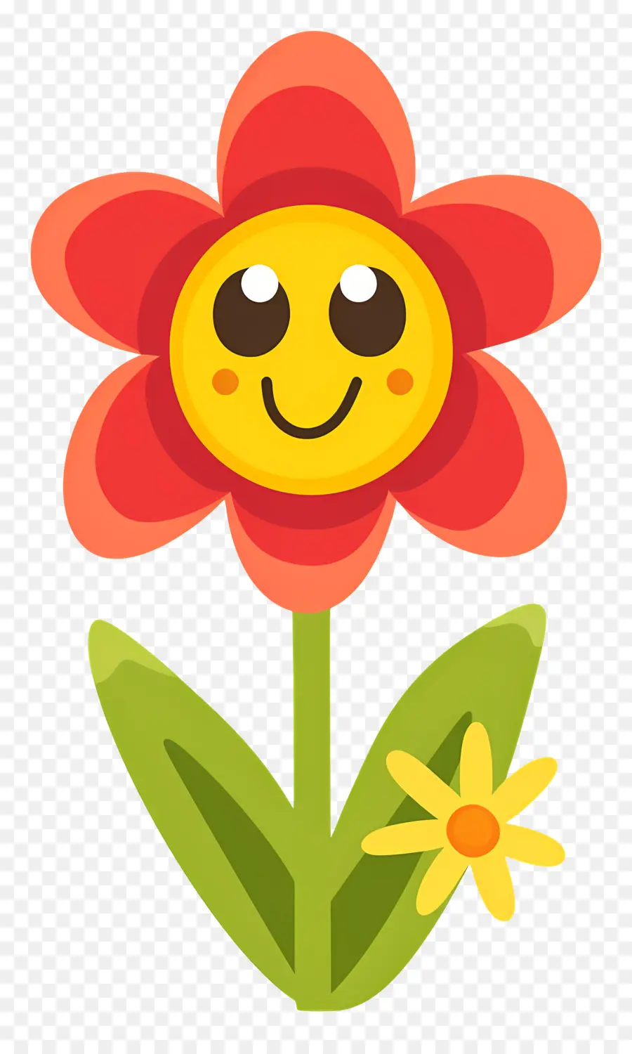 Fleur Emoji，Fleur Jaune PNG