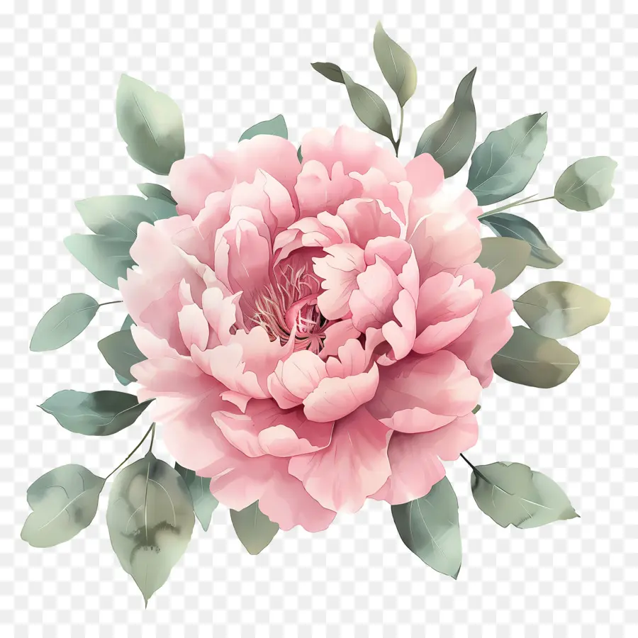 Fleur De Pivoine，Pivoine PNG