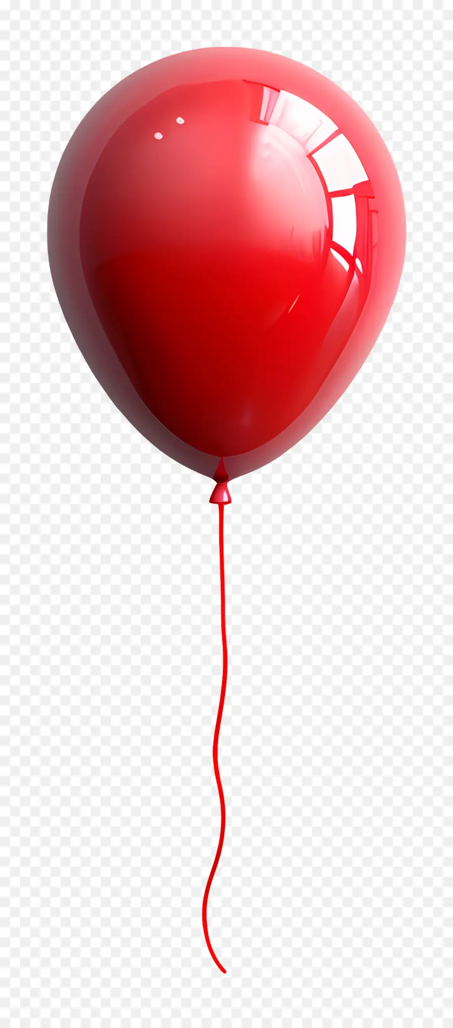 Ballon Unique，Ballon Rouge PNG