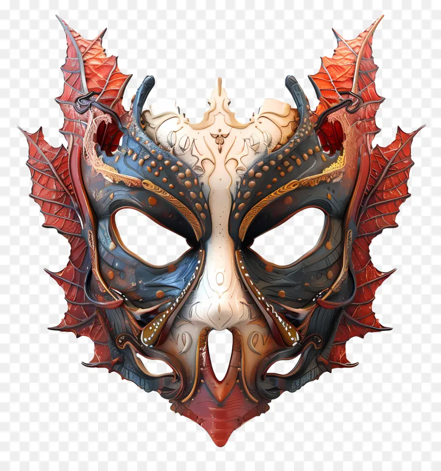 Masque D'halloween，Masque De Dragon PNG