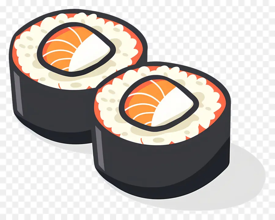 Rouleau De Sushi，Rouleaux De Sushi PNG