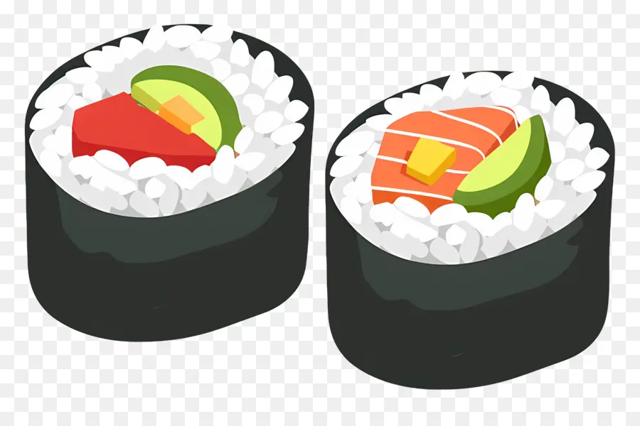 Rouleau De Sushi，Rouleaux De Sushi PNG