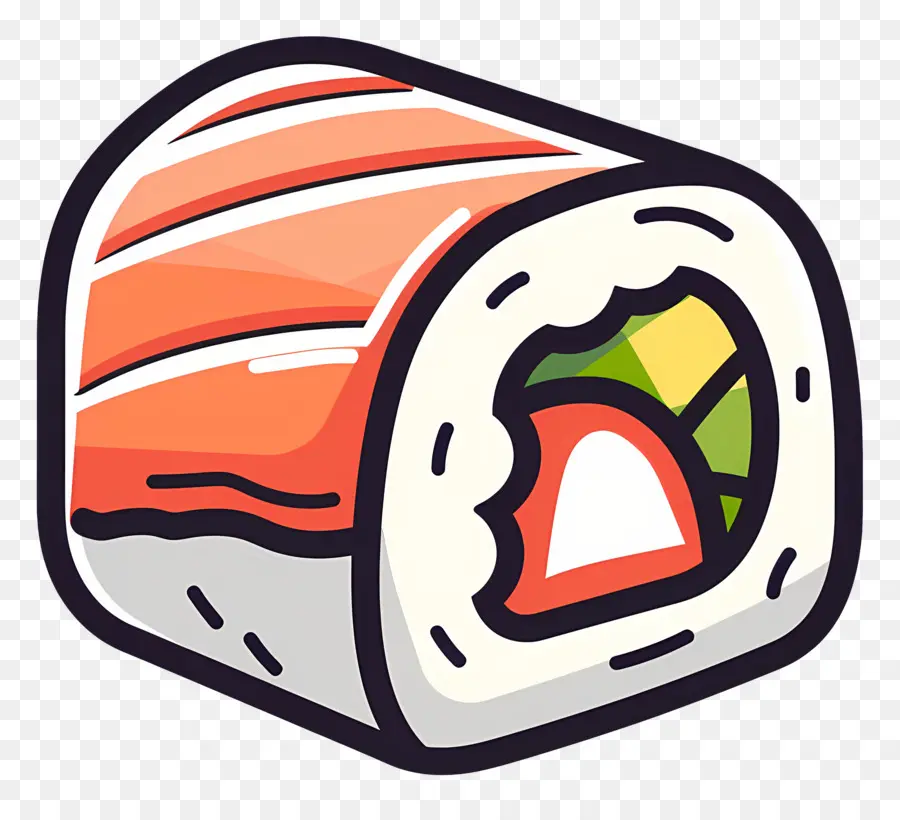 Sushis Mignons，Rouleaux De Sushi PNG