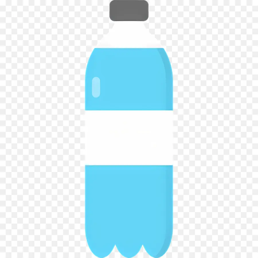 Eau Minérale，Bouteille D'eau Bleue PNG