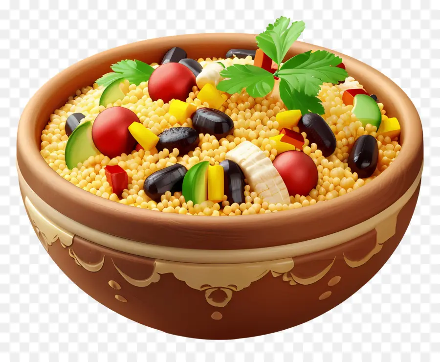 Cuisine Africaine，Couscous PNG