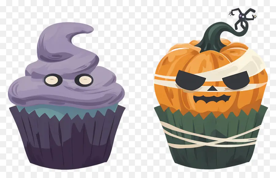 Petits Gâteaux D'halloween，Fantôme PNG