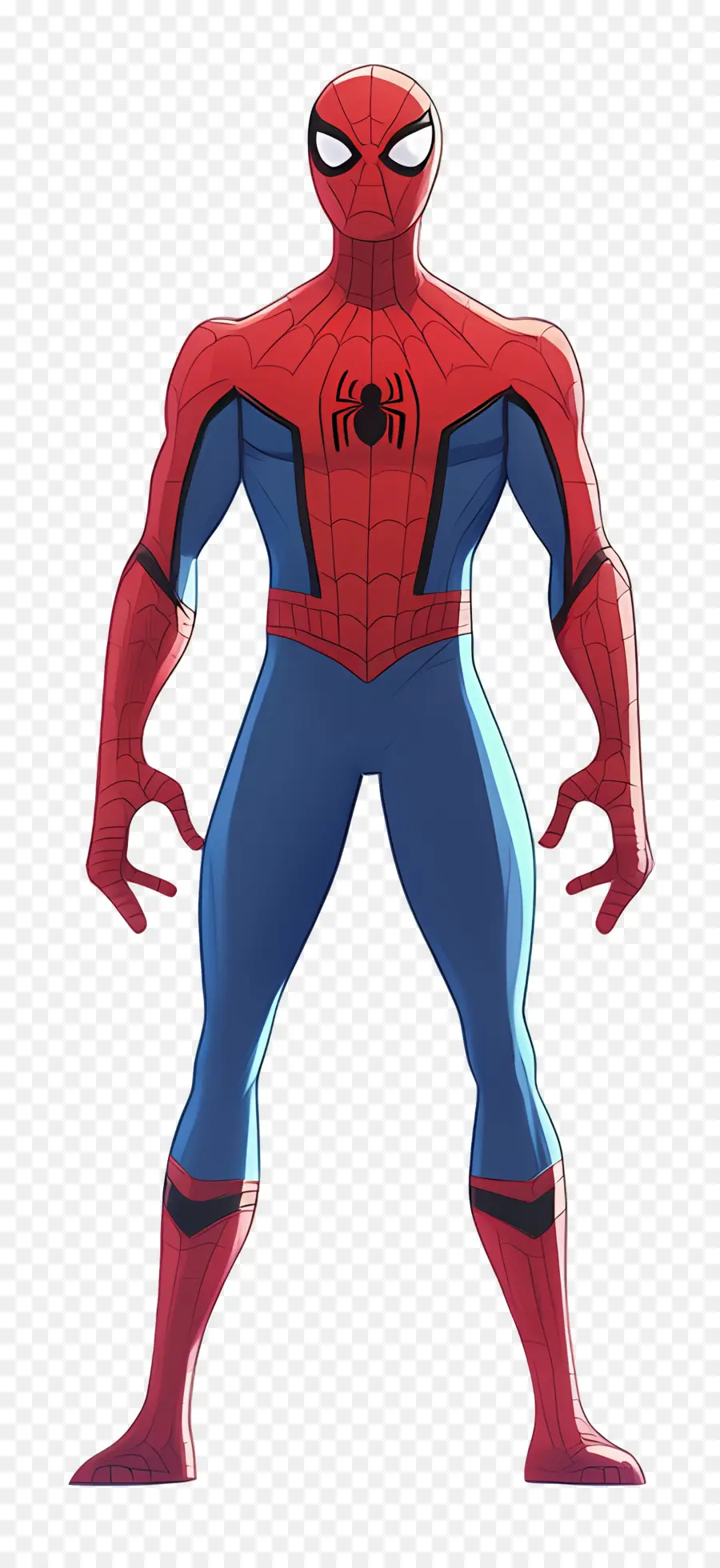 Spiderman Debout，Croquis De Spider Man PNG