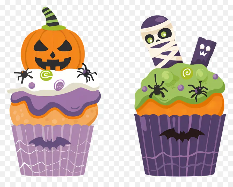 Petits Gâteaux D'halloween，Fantôme PNG