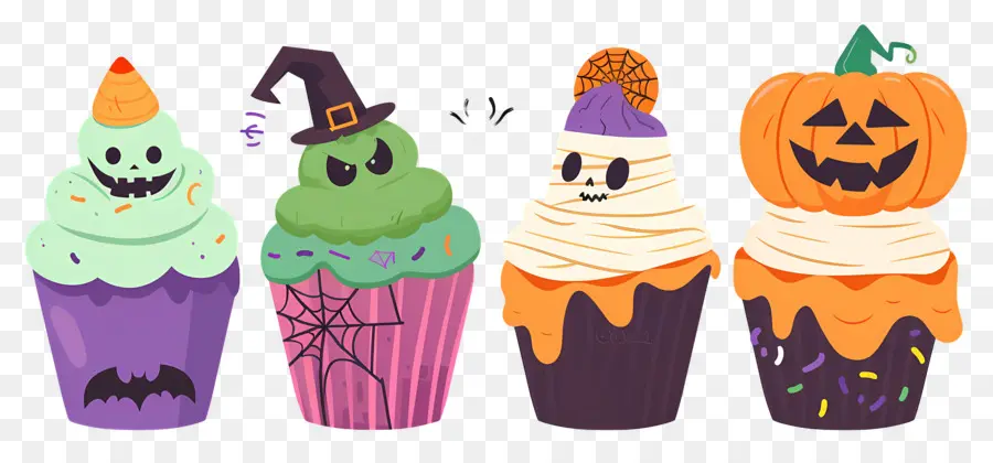 Petits Gâteaux D'halloween，Araignée PNG