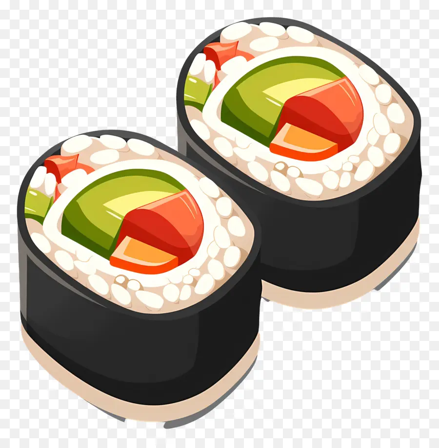 Rouleau De Sushi，Rouleaux De Sushi PNG