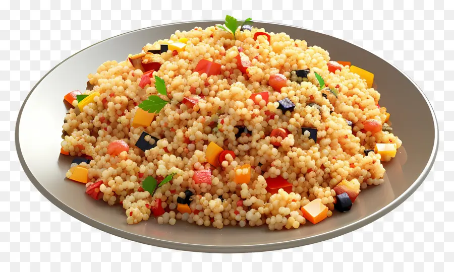 Cuisine Africaine，Plat De Couscous PNG