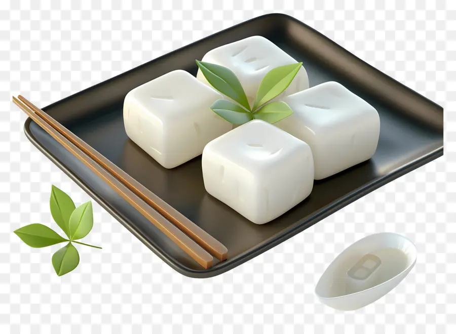 Cuisine Africaine，Cubes De Tofu PNG