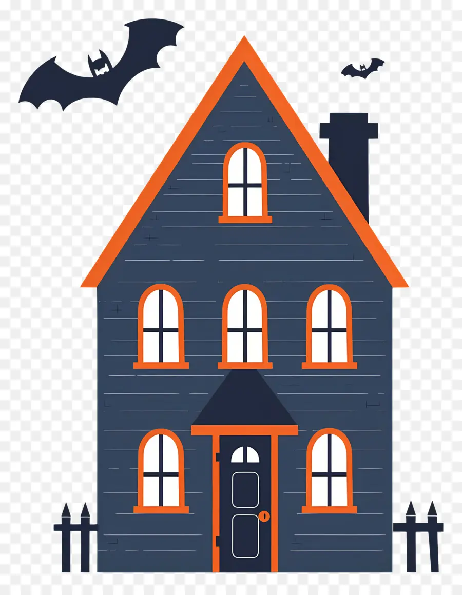 Maison D'halloween，Maison Sombre PNG