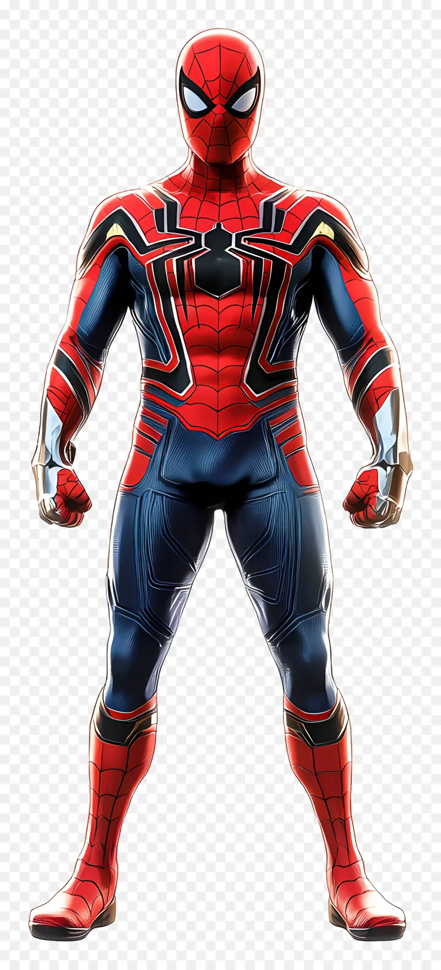 Spiderman Debout，Dessin Animé Spider Man PNG