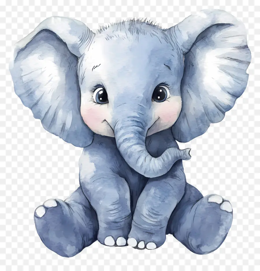 Bébé éléphant，Éléphant Coloré PNG