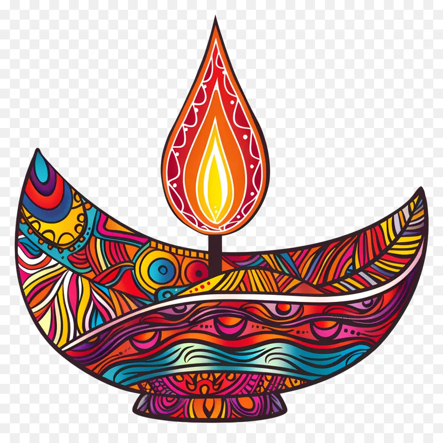 Diwali Diya，Diya Complexe PNG