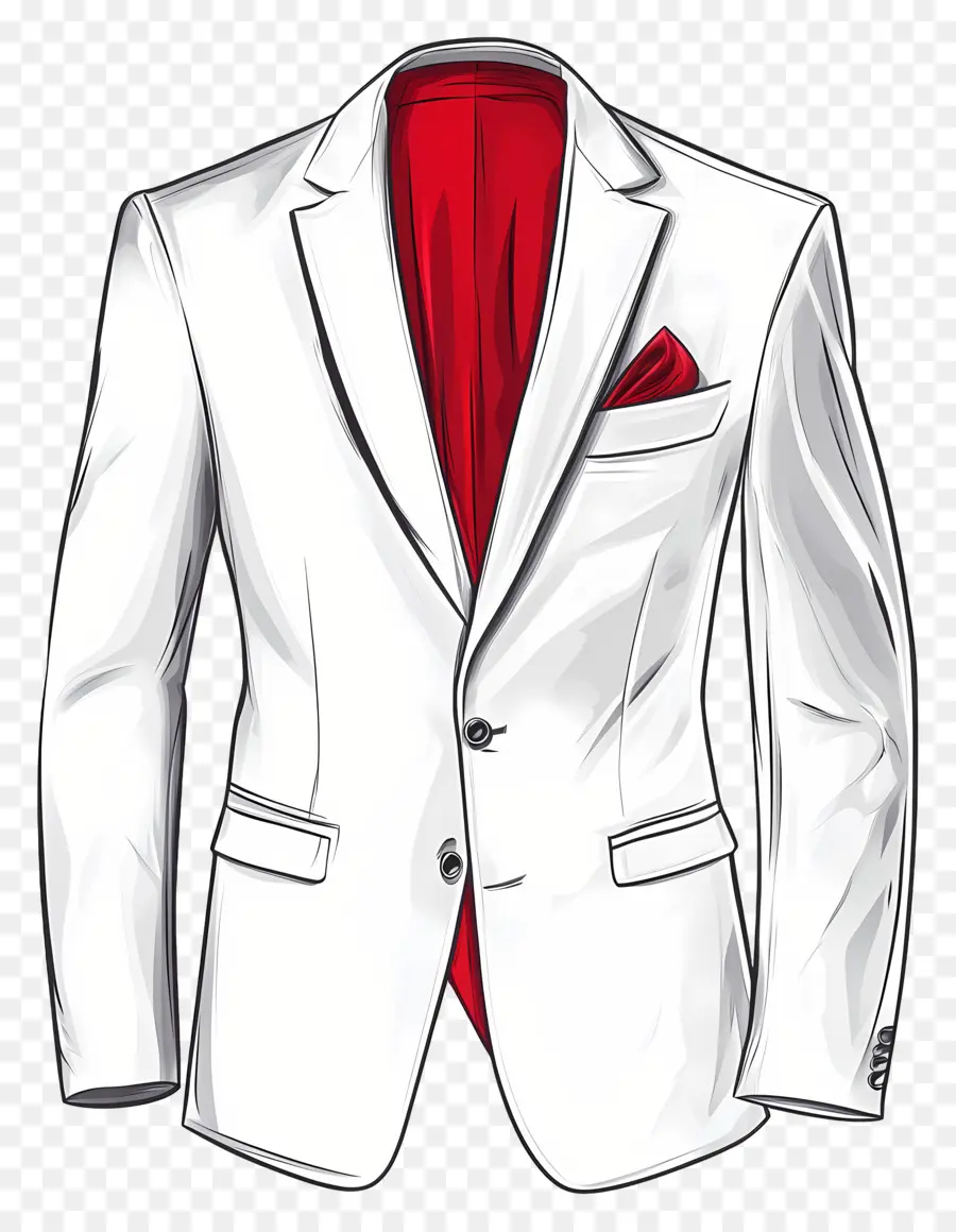 Blazer，Costume Blanc PNG