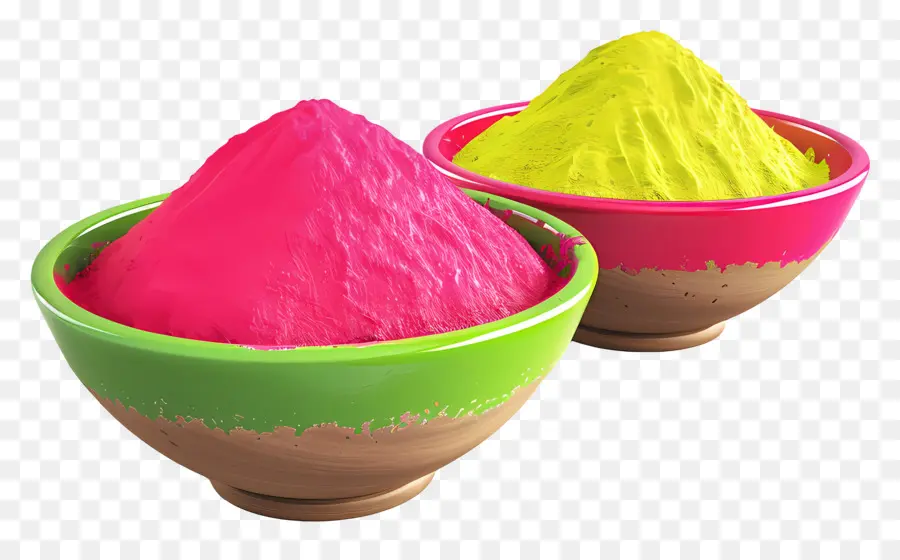 Fond De Holi，Poudres Colorées PNG