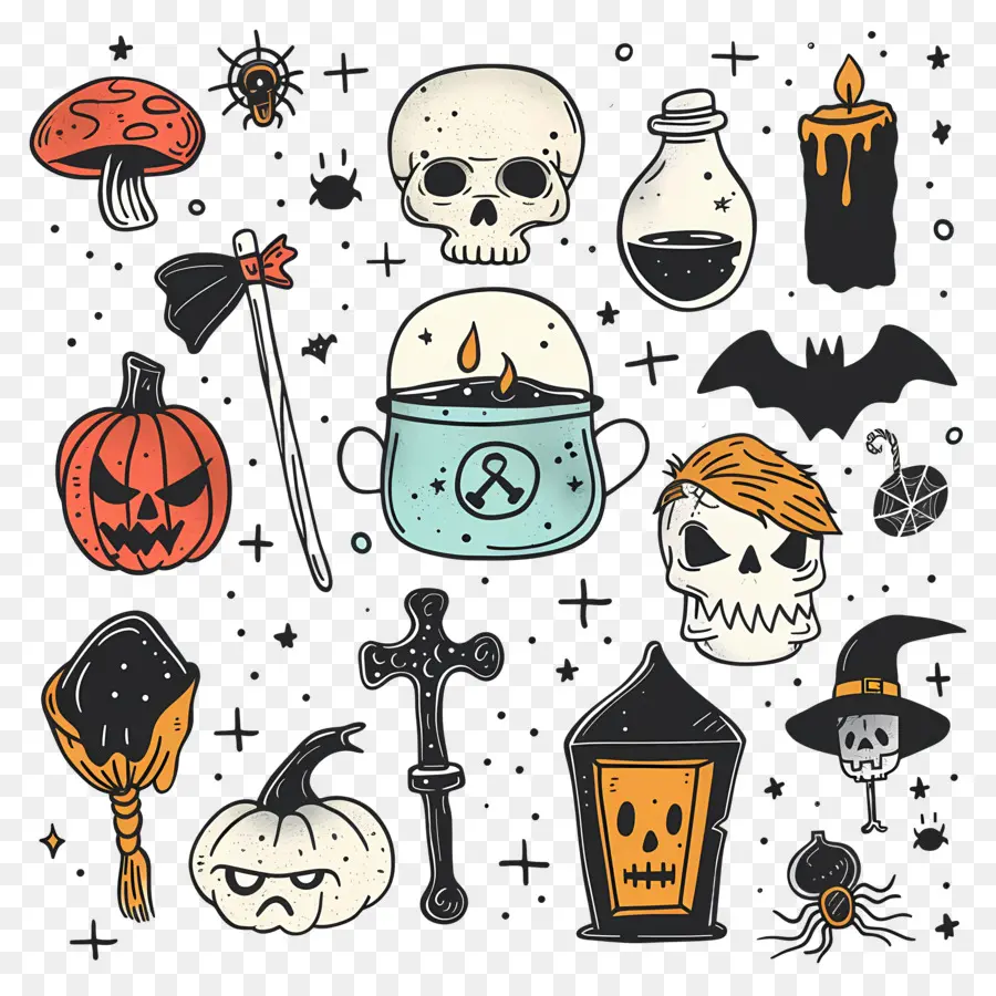 Fond D'halloween，Collection D'halloween PNG