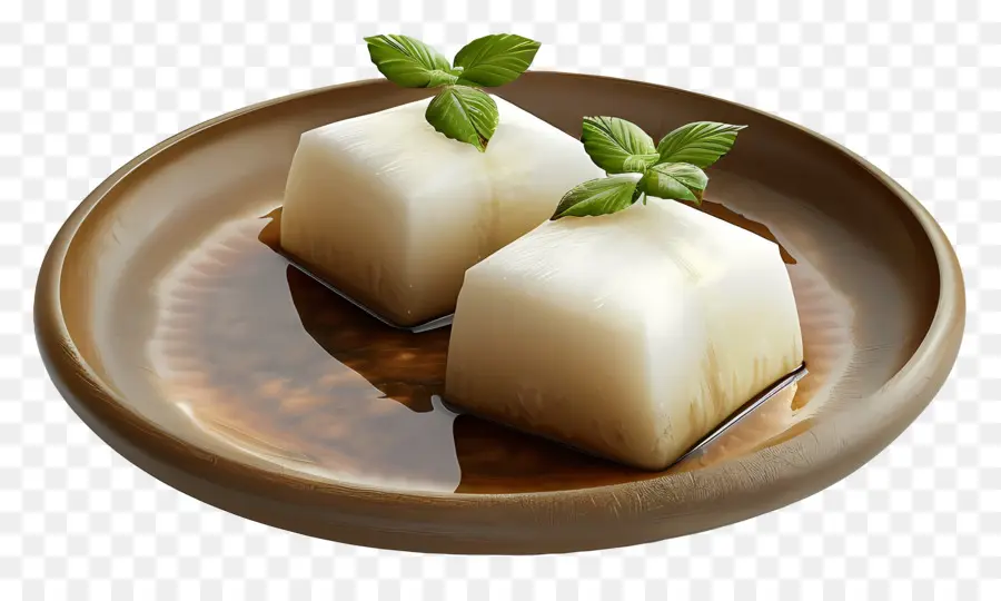 Cuisine Africaine，Cubes De Tofu Avec Sauce PNG