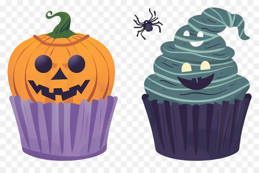 Petits Gâteaux D'halloween，Citrouille PNG