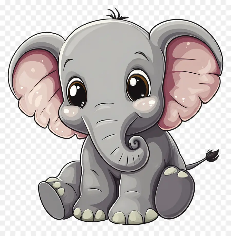 Bébé éléphant，Éléphant Mignon PNG