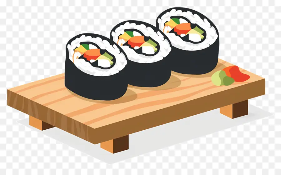 Rouleau De Sushi，Rouleaux De Sushi PNG