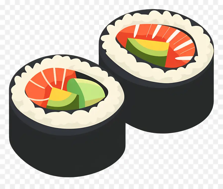 Rouleau De Sushi，Rouleaux De Sushi PNG