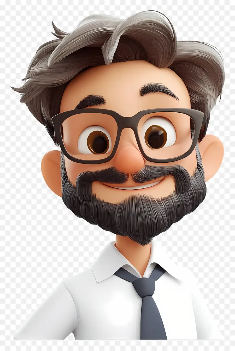 Professeur，Homme De Dessin Animé PNG