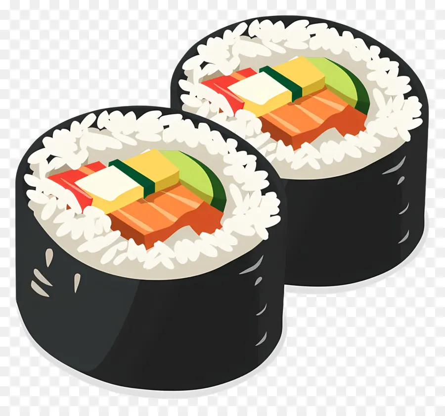 Rouleau De Sushi，Rouleaux De Sushi PNG