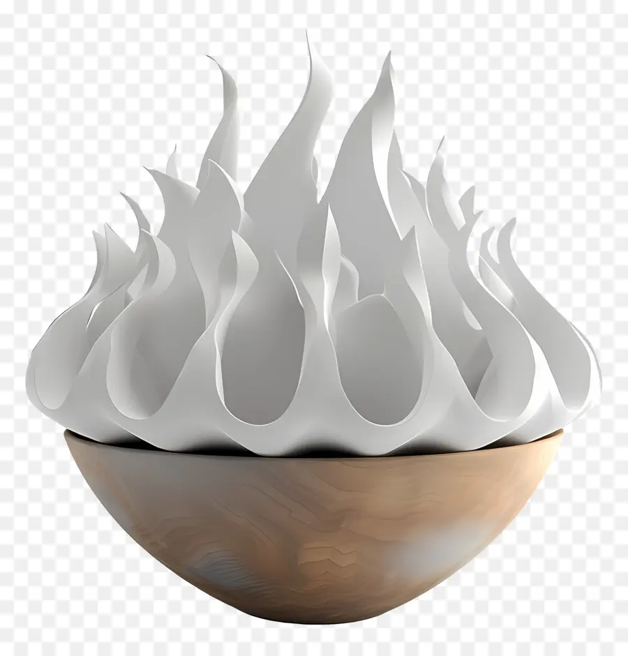 Bol，Bol à Flamme Blanche PNG