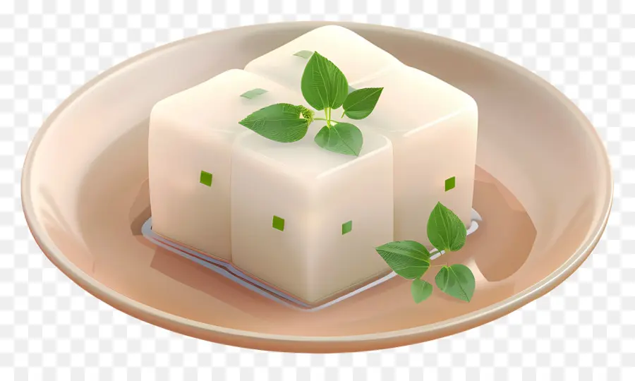 Cuisine Africaine，Cubes De Tofu PNG