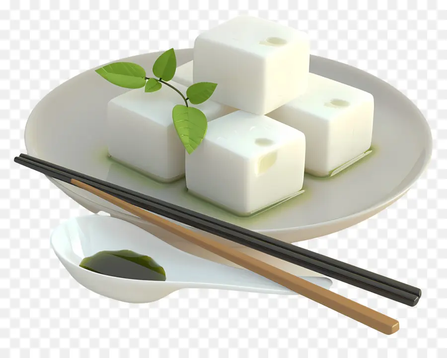 Cuisine Africaine，Cubes De Tofu PNG