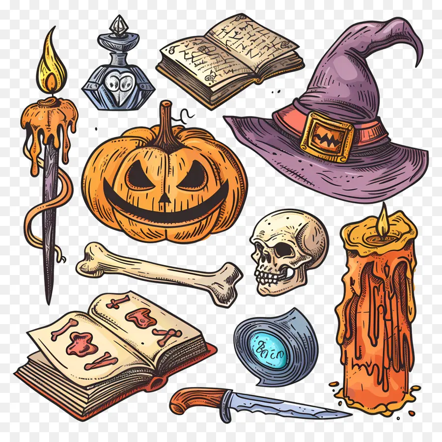 Fond D'halloween，Articles D'halloween PNG