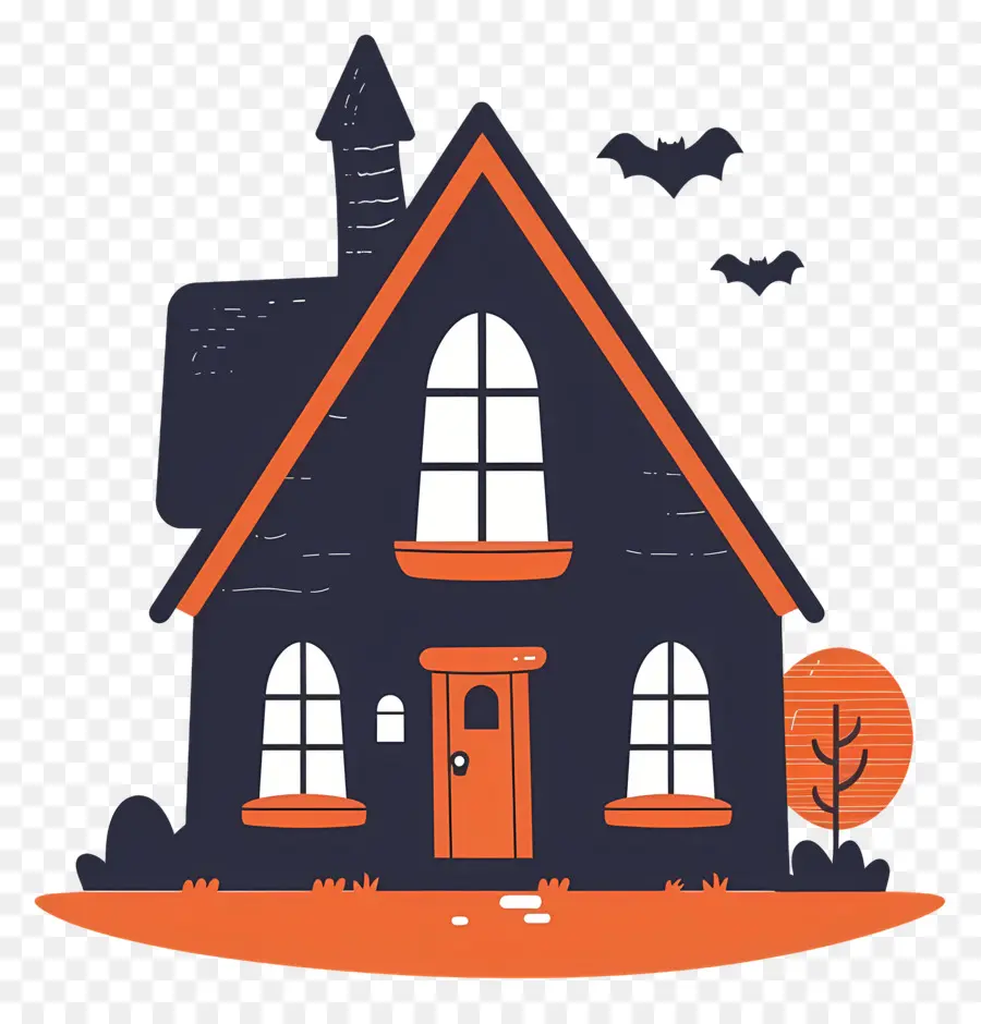 Maison D'halloween，Maison Sombre PNG