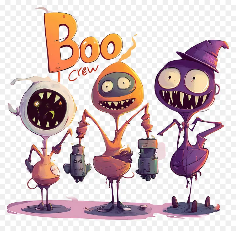 L'équipage De Boo，Personnages PNG