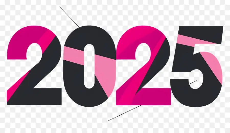 2025 Année，2025 PNG