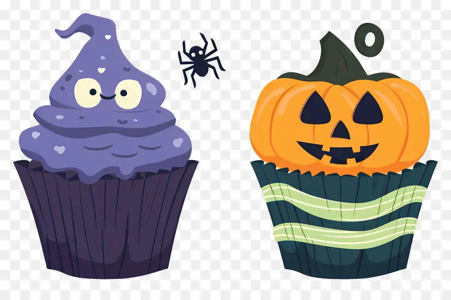 Petits Gâteaux D'halloween，Citrouille PNG