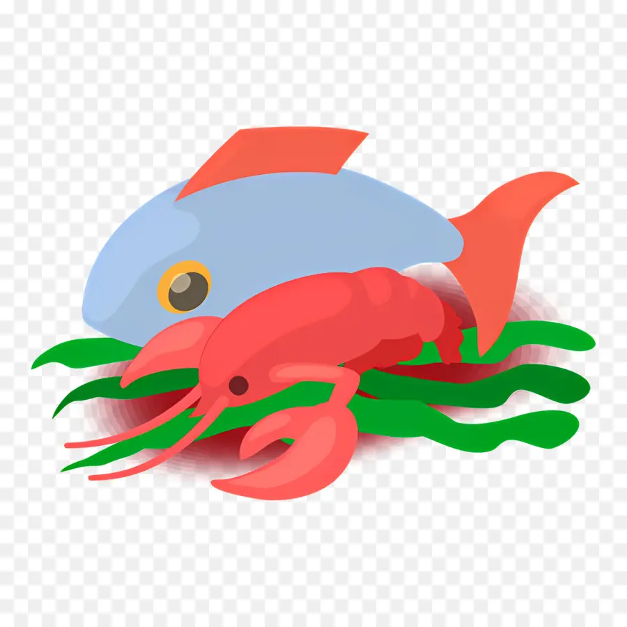 Fruit De Mer，Poisson Et Homard PNG