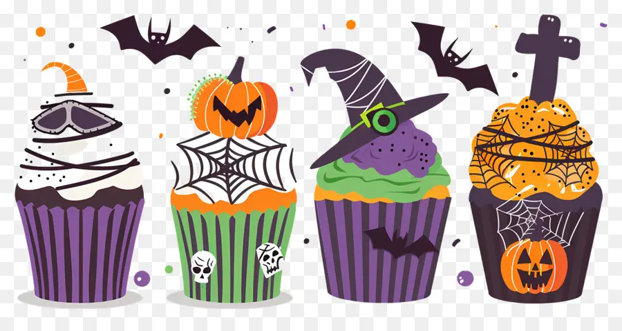 Petits Gâteaux D'halloween，Araignée PNG