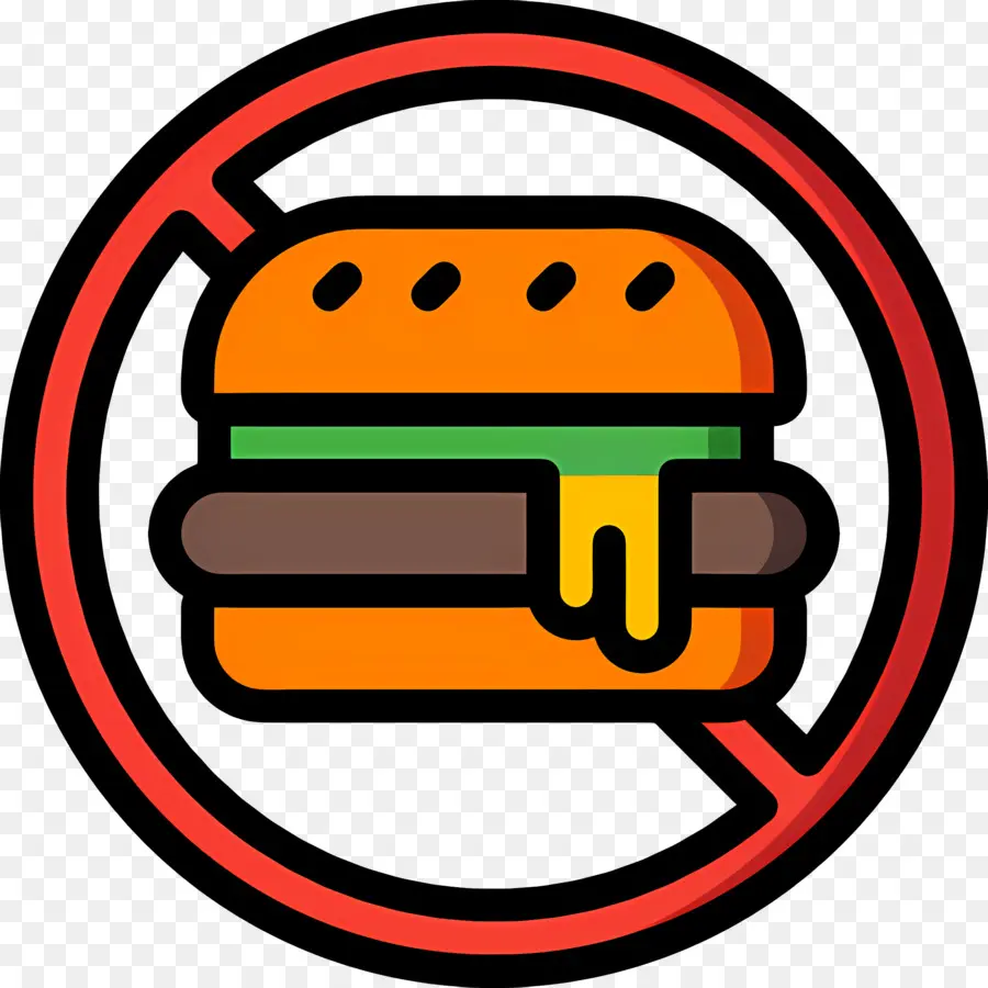 Pas De Nourriture，Pas De Hamburger PNG