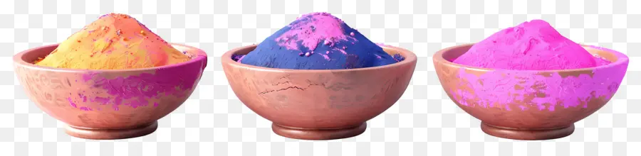 Fond De Holi，Poudres Colorées PNG