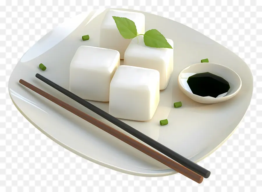 Cuisine Africaine，Cubes De Tofu PNG