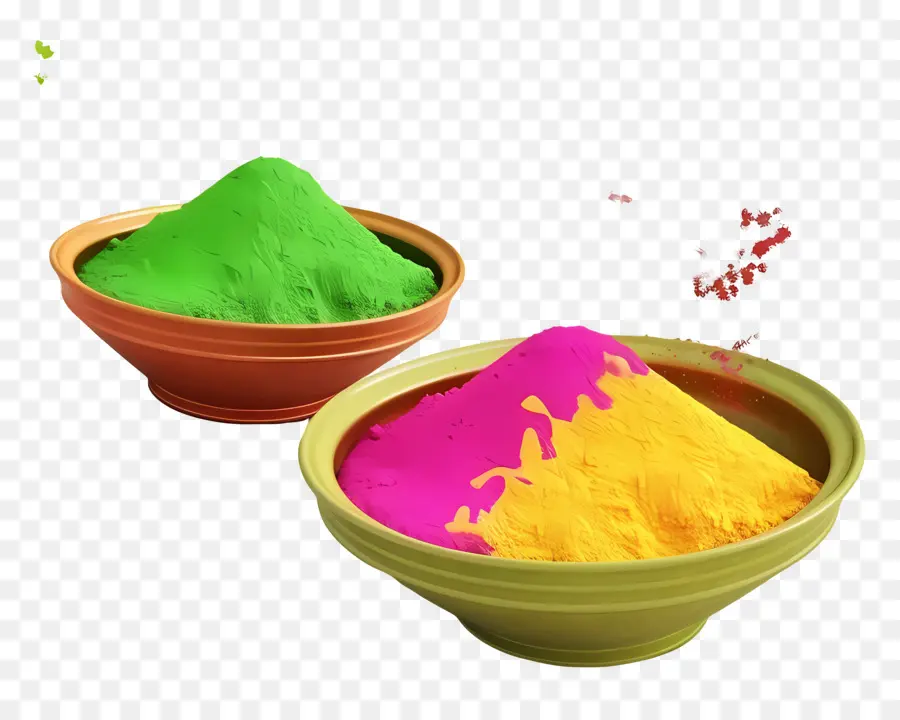 Fond De Holi，Poudre Colorée PNG