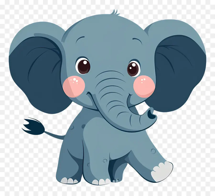 Bébé éléphant，Éléphant Mignon PNG