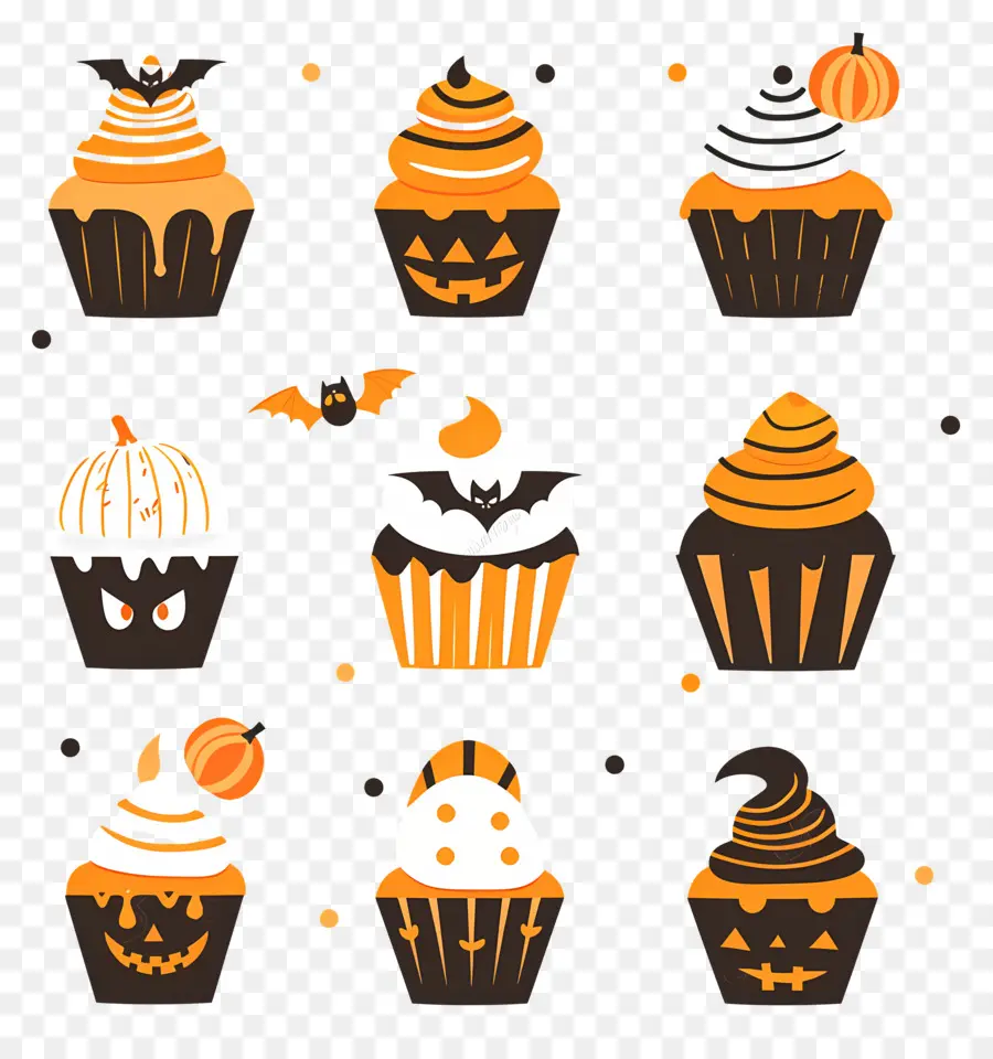 Petits Gâteaux D'halloween，Dessert PNG