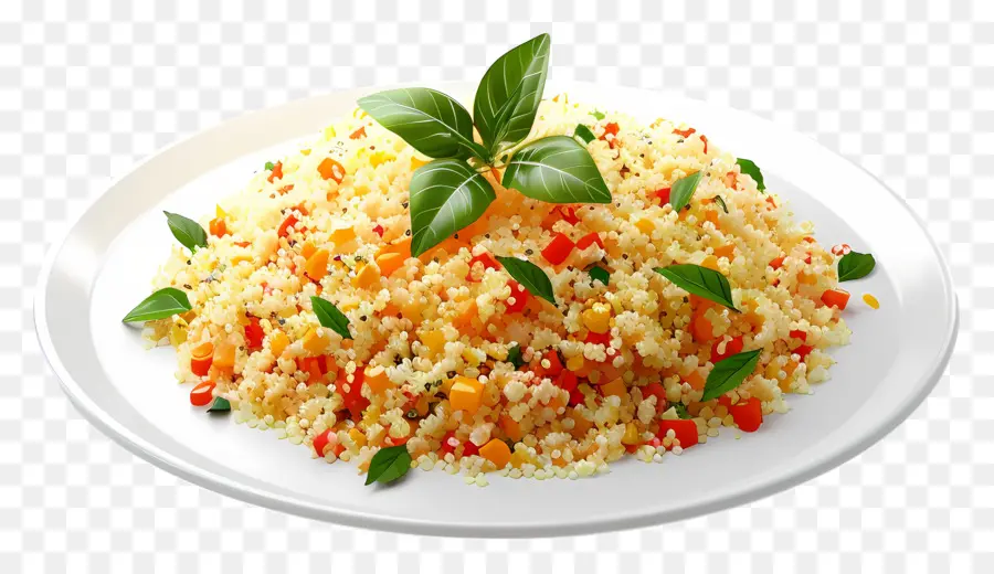 Cuisine Africaine，Salade De Couscous PNG