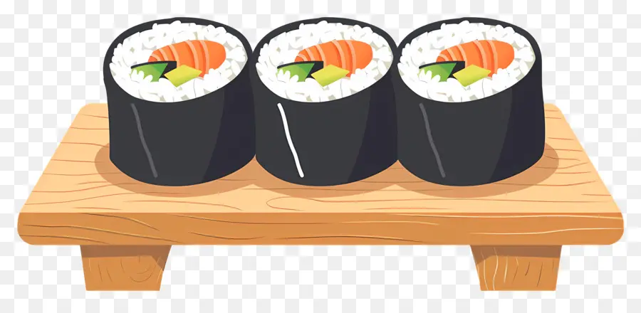 Rouleau De Sushi，Sushis PNG