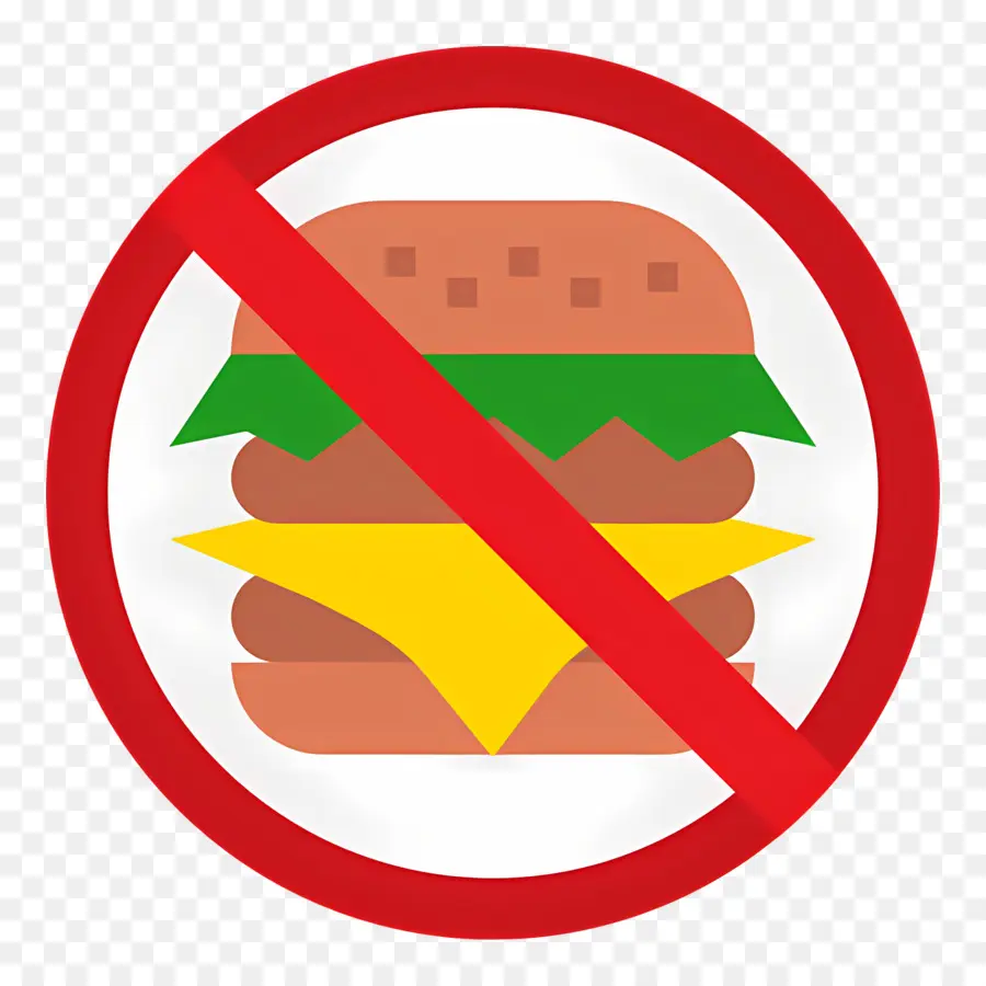 Pas De Nourriture，Pas De Hamburger PNG