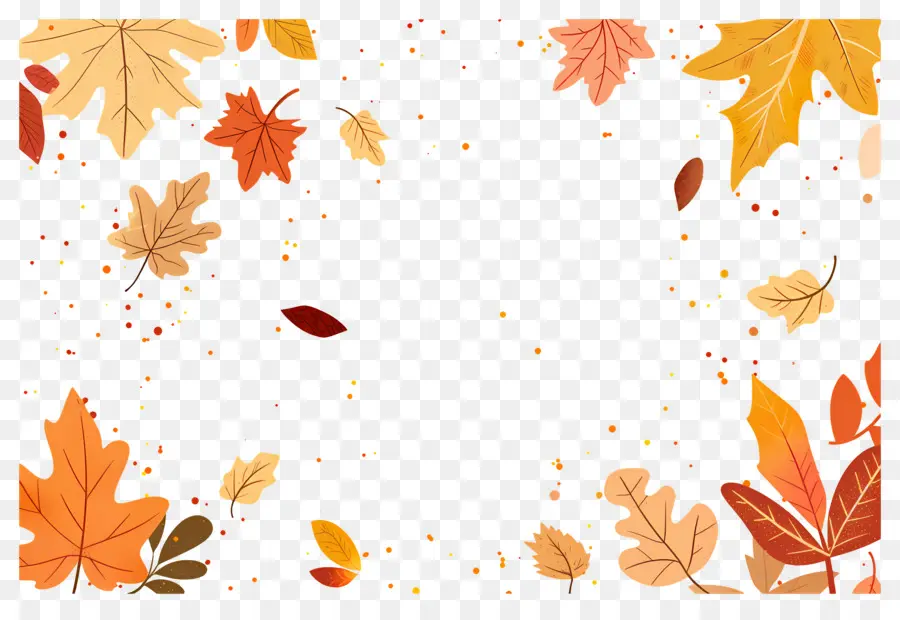 Feuilles Tombées，Feuilles D'automne PNG